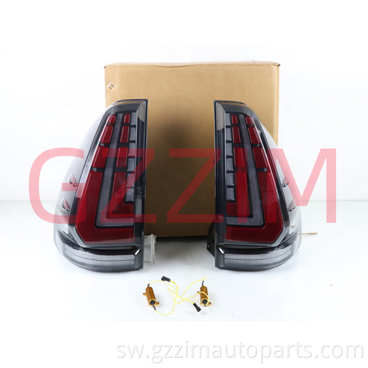 Taa ya nyuma ya mkia taa iliyoongozwa sehemu za nyuma taa ya taa iliyoongozwa kwa prado 2003-2009